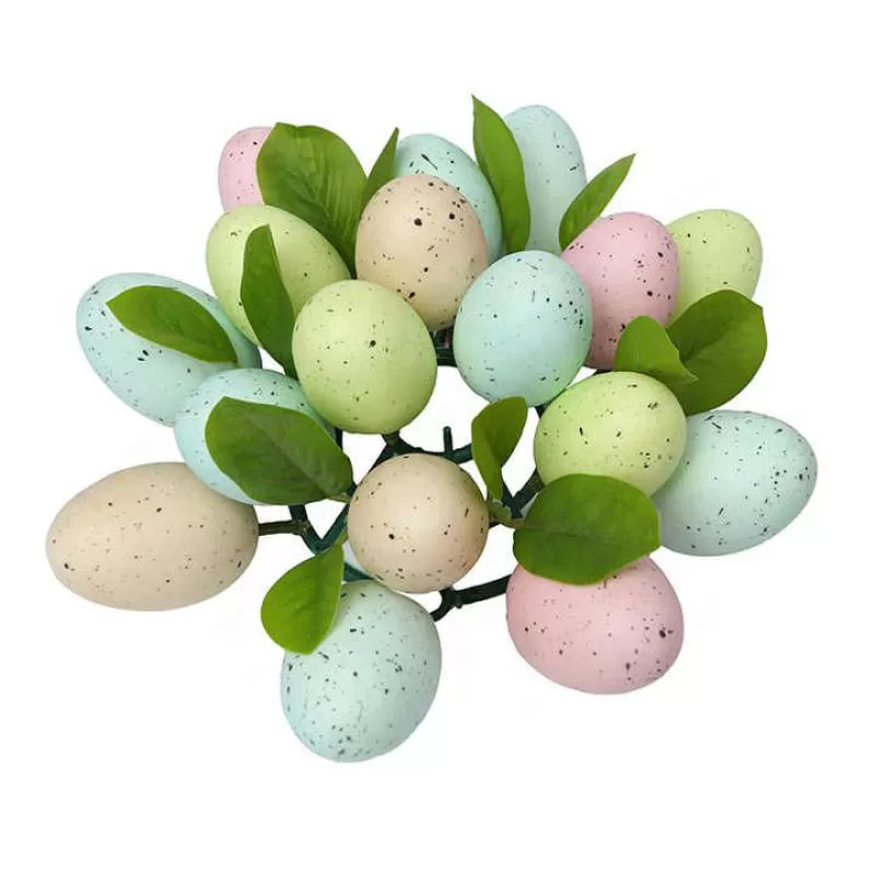 Easter Egg Wreath Party Home Decoration Easter Decoration Easter Egg Artificial Flower