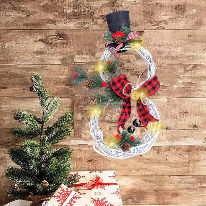 2024 Pendant Wreath Wall Door Hanging Christmas Tree Ornaments