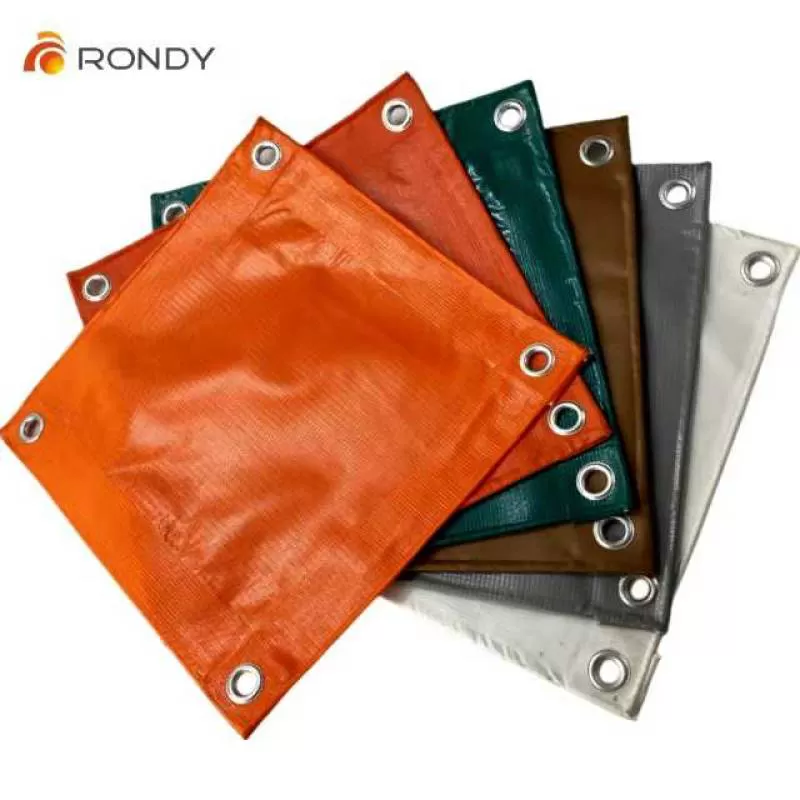 Polyester Coated Fabric Roll Heavy Duty PVC Tarpaulin Waterproof PVC Tarpaulin Tarps