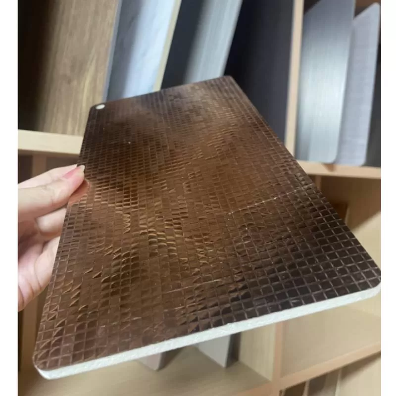 High Density Wall Panel Board Bamboo Charcoal Composite Wood Veneer for Indoor Decoration Board