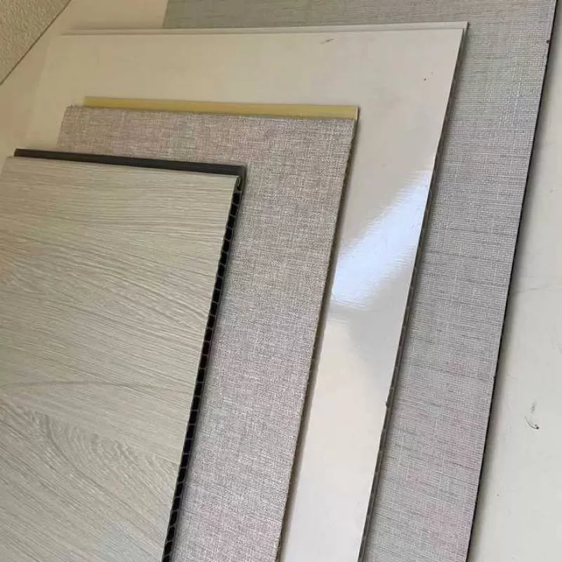 Customized Color Outdoor Decorative Exterior Wall Cladding Solid Co Extruded Pvc Wall Panel
