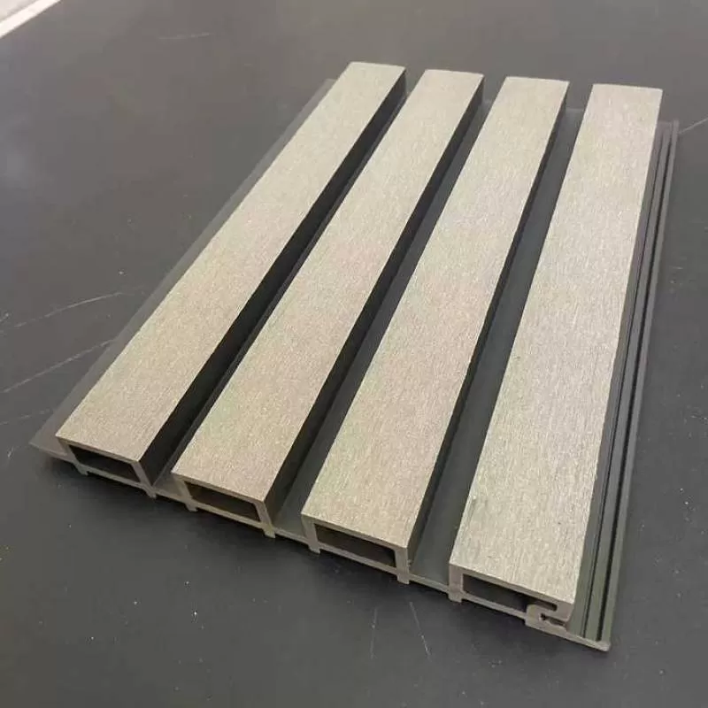 Hot Selling Deacorative Wall Panel Outdoor Wooden Grain Exterior WPC Wall Cladding Panel