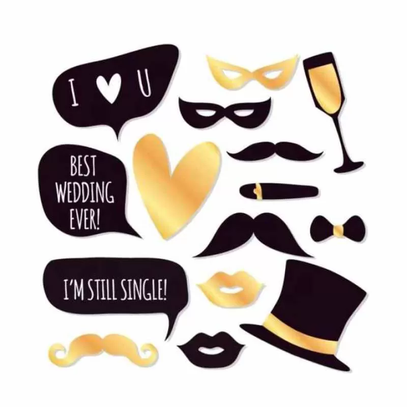 Customized PVC Sign Board Photo Booth Props Cheering Props Baby Photo Props