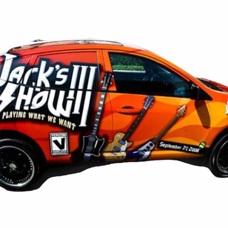 Anti-UV Car Sticker Whole Vehicle Wrap Digital Printing Vinyl Car Decals Stickers for Van Truck