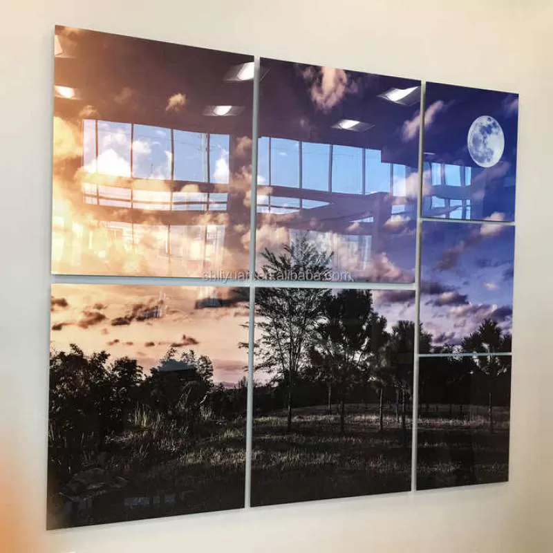 Custom Printed Decorative Transparent Acrylic Cutting Display Board CNC Processed Plastic Sheets Bent & Polished
