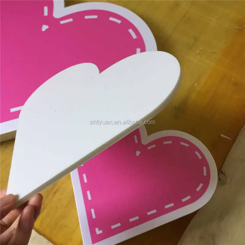 Double Sided UV Printed 5mm & 10mm PVC Foam Board Photo Booth Props for Automotive Parties