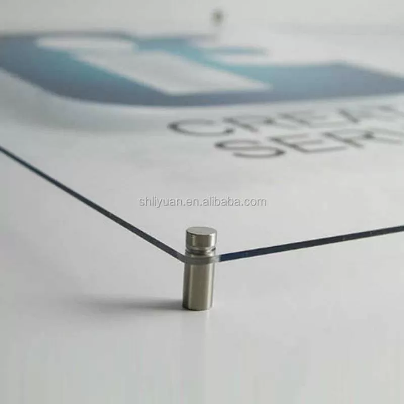 Uv Printing Laser Engraving Personalized Acrylic Sheet Decorative Single Sided Plexiglass Panel for Signage