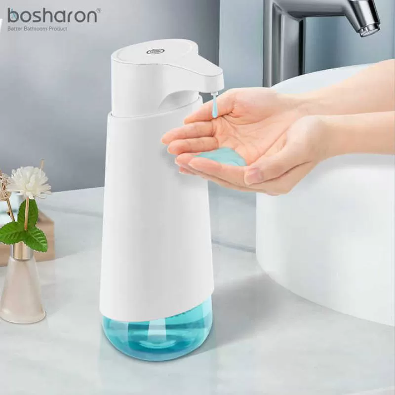 New Factory Custom Hotel Office 300ml Tabletop Smart Infrared Sensor Liquid Dispenser Automatic Foam Soap Dispenser Commercial