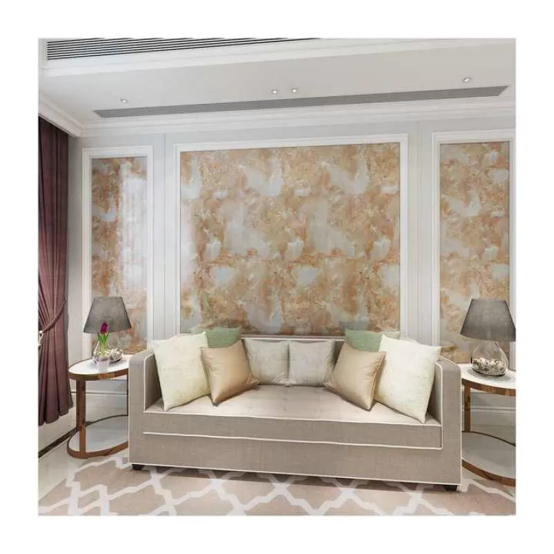 Marbled Waterproof and Moisture-proof PVC Wall Coating Home Decoration Living Room Hotel Toilet Self-adhesive Wallpaper