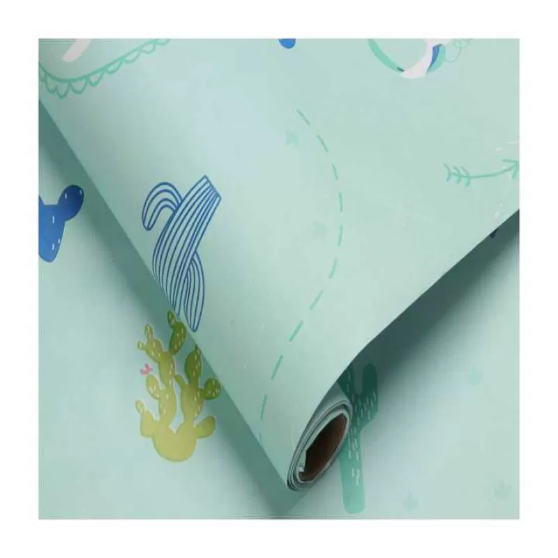 Babyroom Decor Wallpaper Boy Room Wall Covering DIY Self-adhesive Wallpaper Cartoon