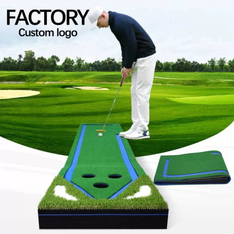 GL021 3M Multiple Holes Indoor Mini Golf Artificial Turf Putting Green