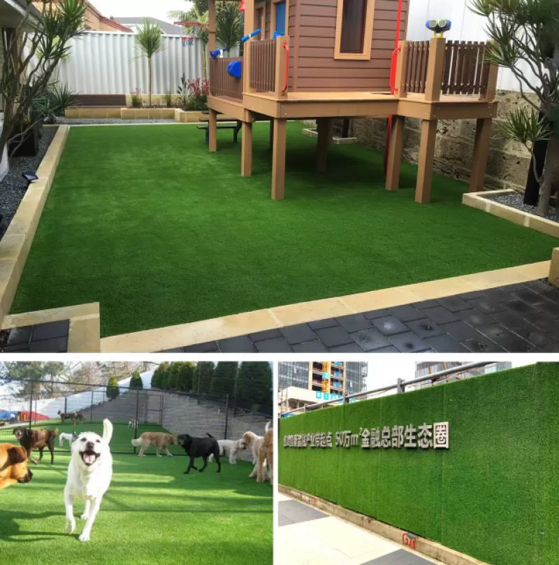QINGZHOU L020 Outdoor Landscaping Synthetic Fake Grass Green Lawn Carpet Wedding Artificial Grass