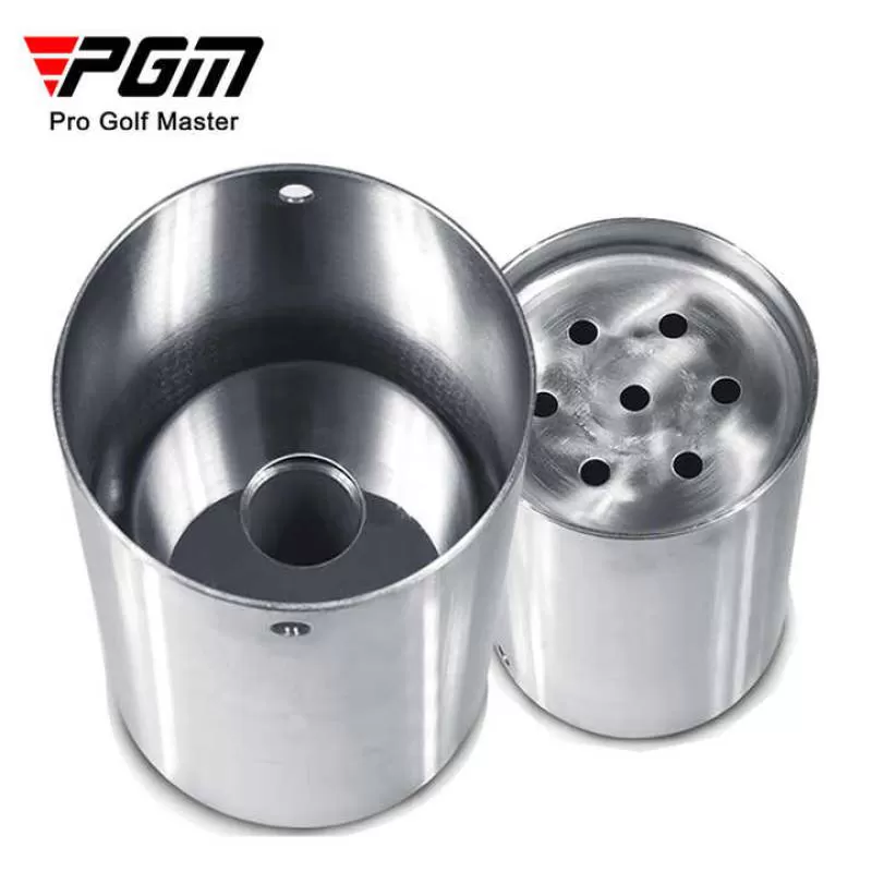 PGM DB009 304 Stainless Steel Mini Golf Ball Hole Cup Practice Golf Putting Cup