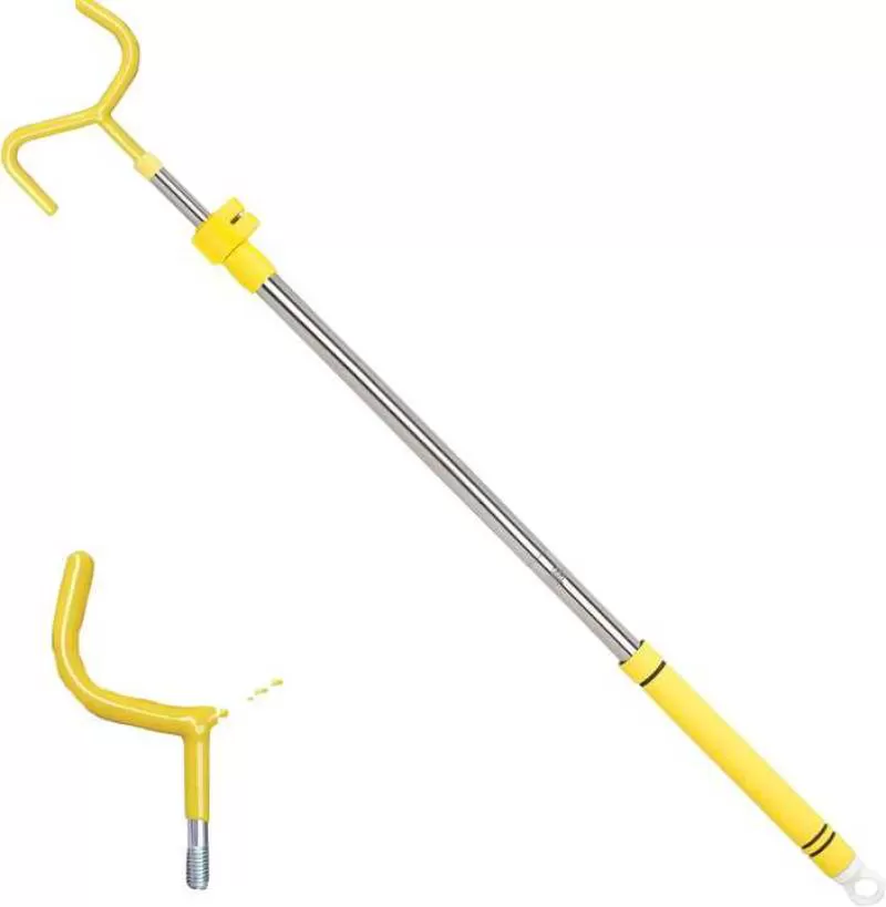 Modern 6m Telescopic Stainless Steel Curtain Pull Rod Drapery Wand for Opening Curtains