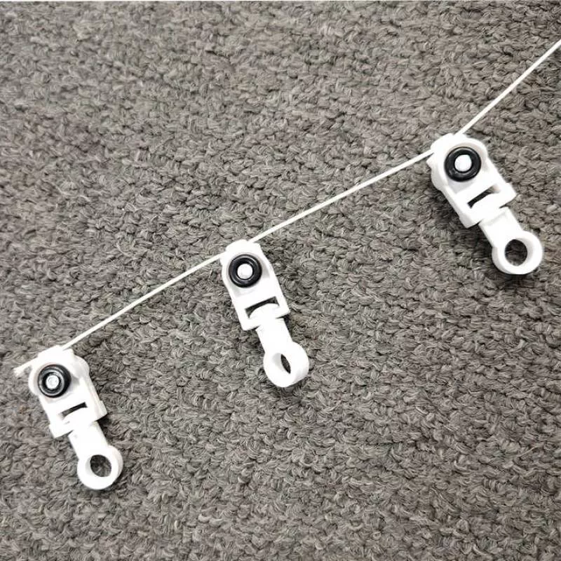 Curtain Track Curtain Traverse H Rail Rods S Wave Ripple Fold Roller Carrier