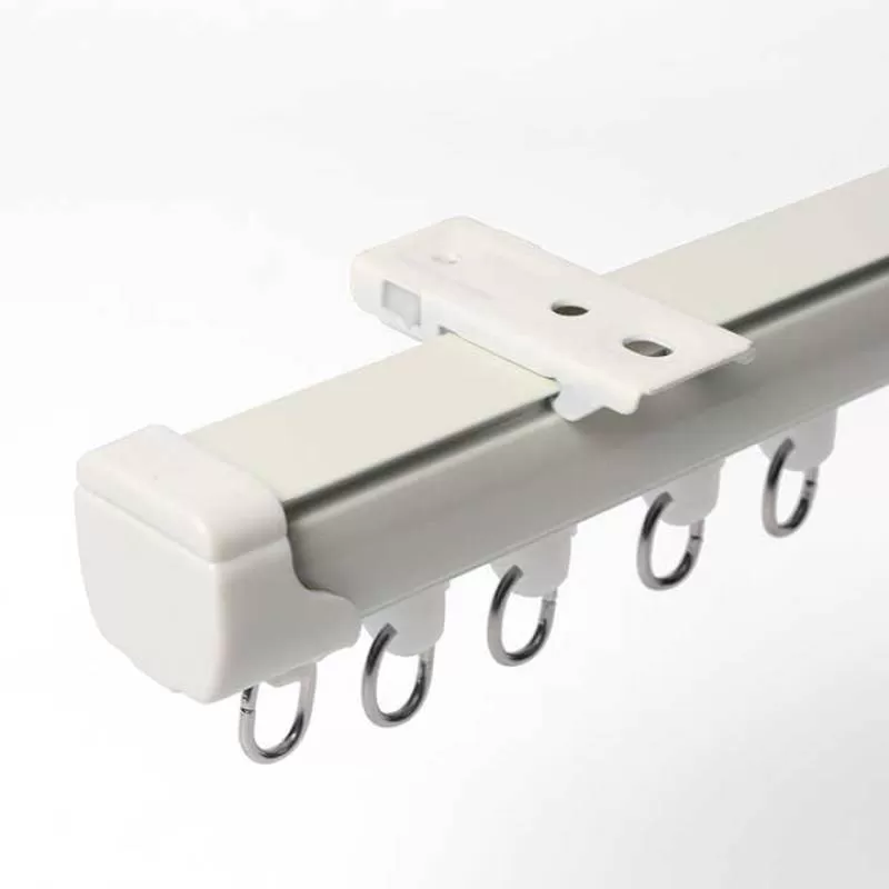 Hospital Window Curtain Track Medical Curtain Rail With Ceiling Brackets Decoration