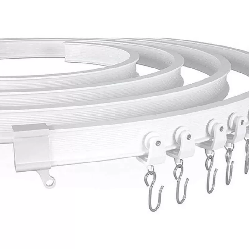 Plastic Durable  Hospital Curtain Rail Medical Track 2023 Stock Factory