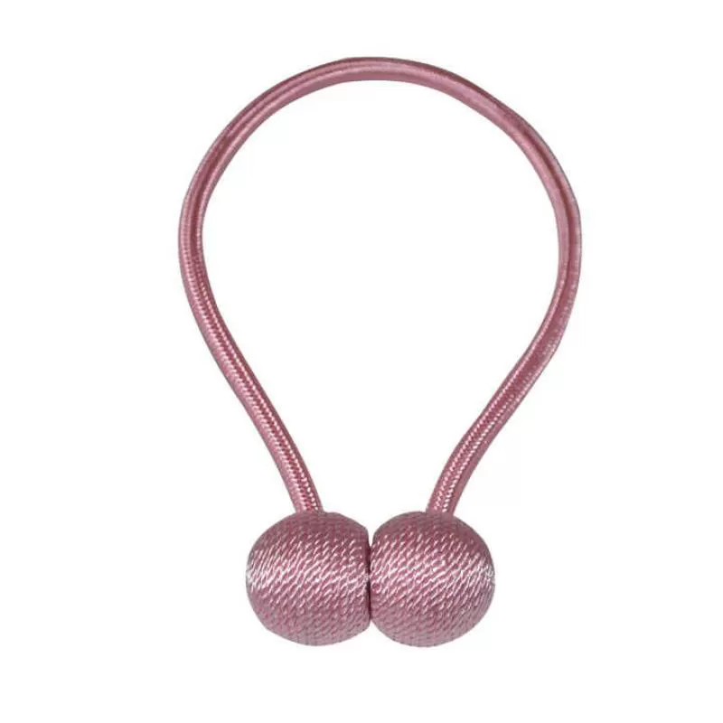 Simple Ball Magnetic Curtain Hooks Rope Buckle Tie Backs Window Accessories