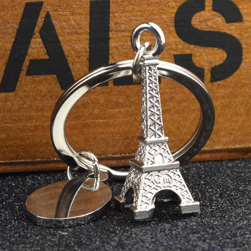 Small Iron Tower Cowboy Key Chain 3d Key Chains Key Chain Custom logo
