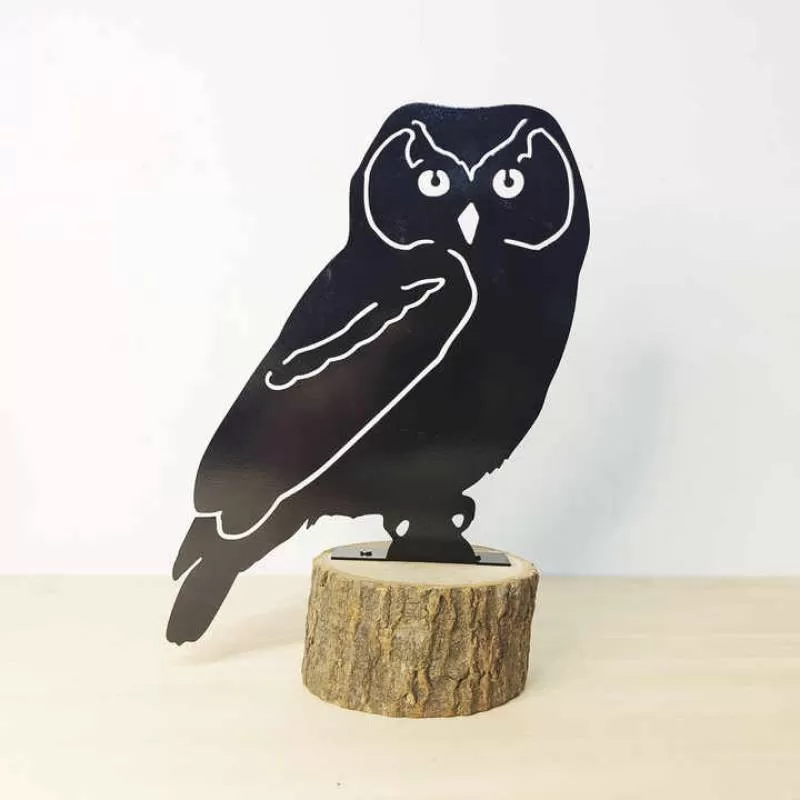 Metal Hollowed-out Forest Crafts Squirrel Crow Owl Decoration Metal Crafts Metal Garden Decoration