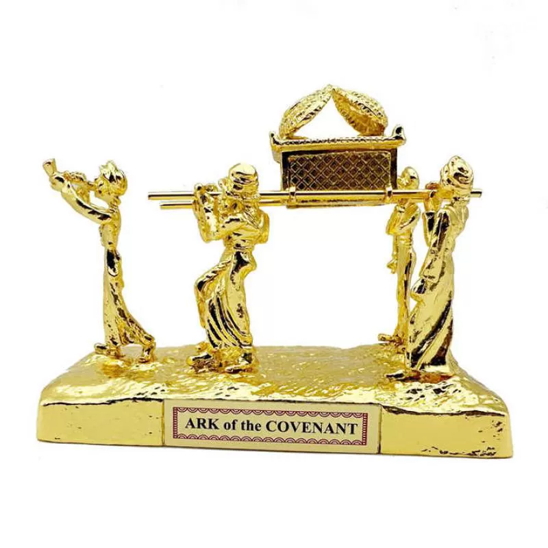 Israeli Home Gift Jewish Gifts Supplies Metal Handicraft Five Men Carry  Ark of Covenant