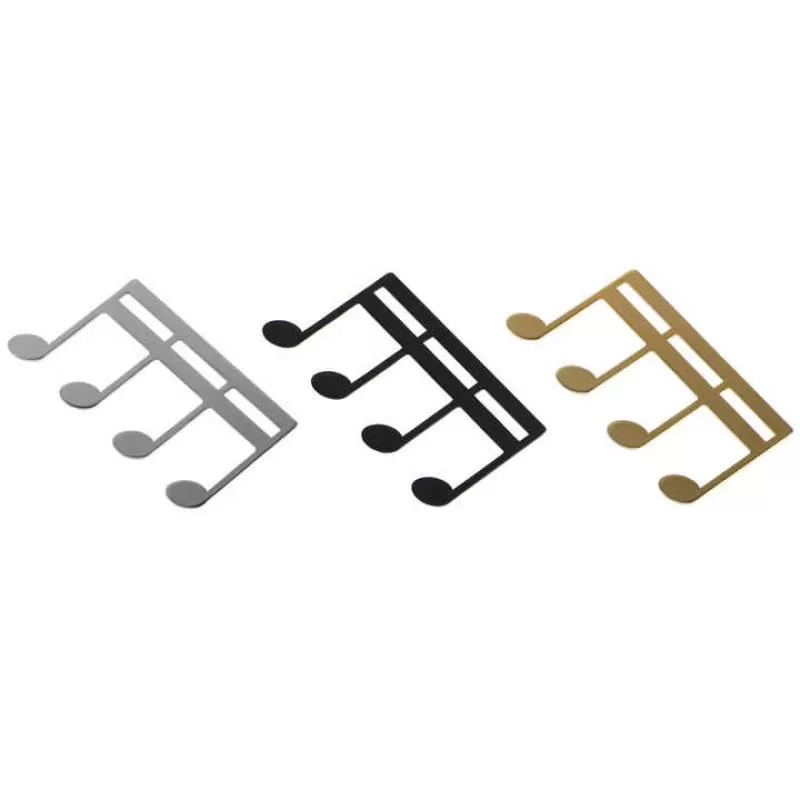 Custom Music Notes Shape Guitar Music Book Stand Clips