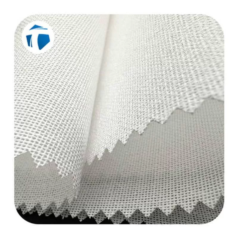 1032 1038 Hot Sale Woven Fusible Interlining Fabric  Waistband  Interlining Factory for India Baseball