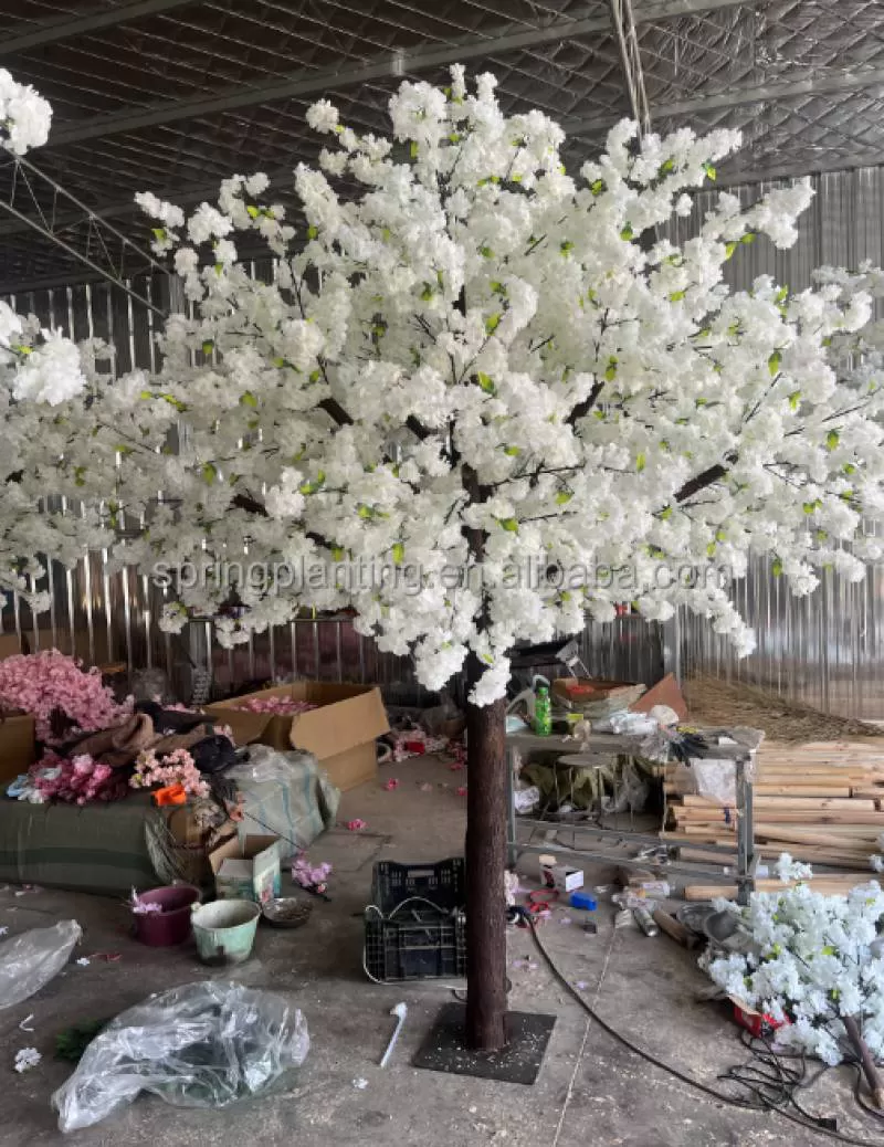 Spring Planting Indoor Outdoor Wedding Table Centerpiece Artificial Cherry Blossom Tree