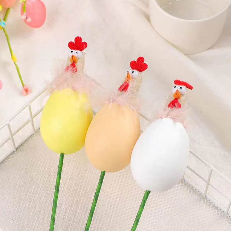 Hot-selling Easter Mingle DIY Easter Egg Mingle Decor for Home and Simulation Egg Easter Decorations