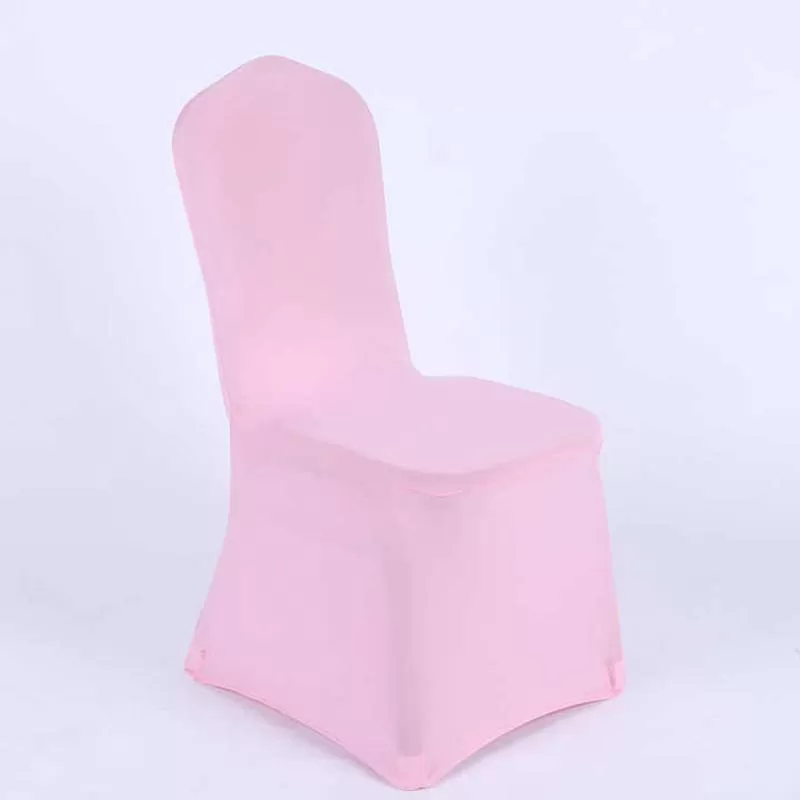 Wholesale Premium Elegant Personalized Wedding Banquet Chair Slipcover Thickened Covers for Hotels and Events