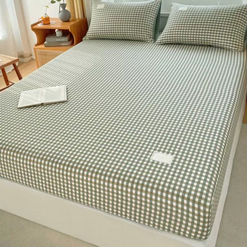 Factory Wholesale Popular Elastic Fitted Bed Sheets Plain Fitted Sheets Mattress Cover