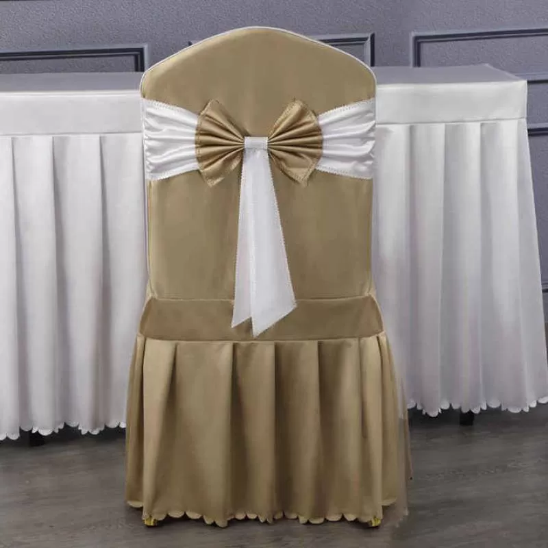 Classical Event Banquet Hotel Chair Covers Wholesale China Chair Covers Party Seat Covers for Chairs