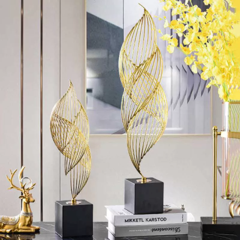 Modern Art Interior Design Ornamental Wrought Iron Stuff Accessories Goods for Home Decoration