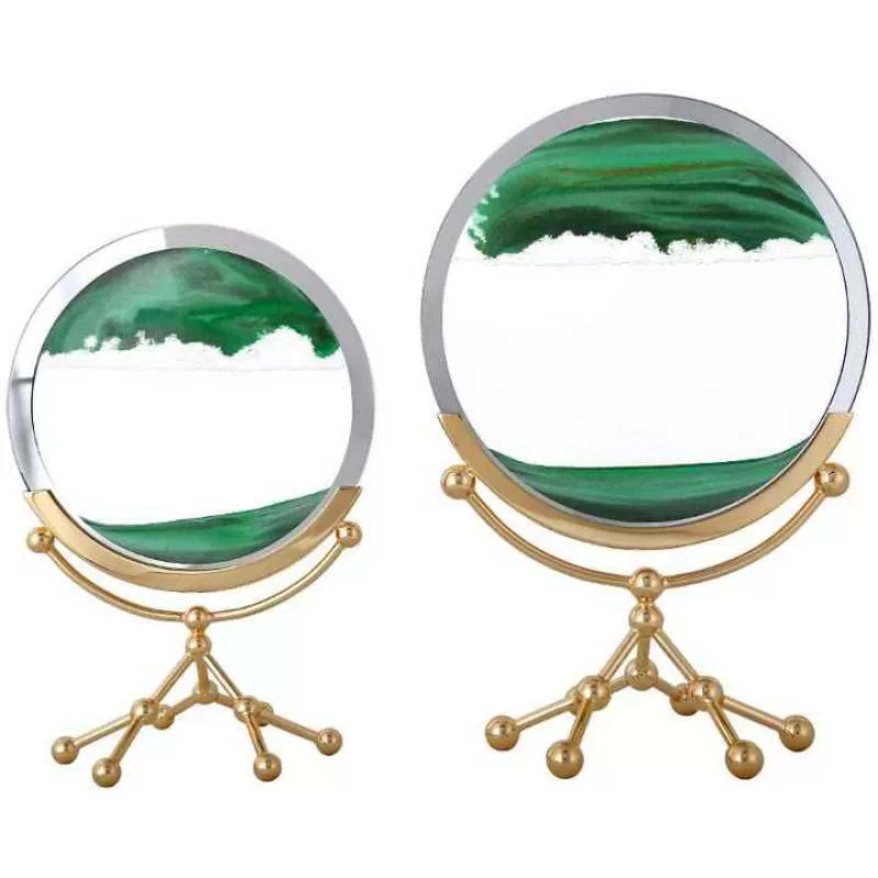 Home Accessories Luxury Home Decor Modern Mariage Wedding Decoration Supplies Living Room Quicksand Desktop Decoration
