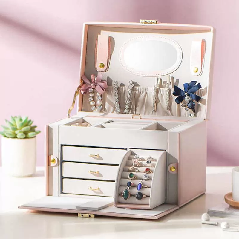 2024 Morden Home Decor Luxury More Home Decoration Storage Box Jewelry Organizer for Women