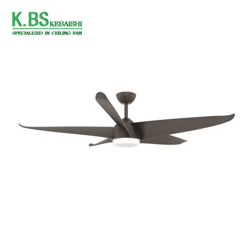 60 Inch Large Ventiladores De Techo Silenciosos Para Dormir Con App Control Ceiling Fan Led Light