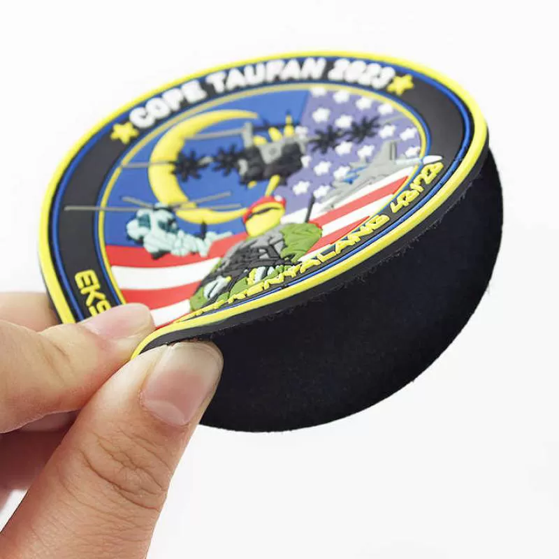 No Moq Clothes Custom 3d Patch Soft Silicone Rubber Pvc Patches