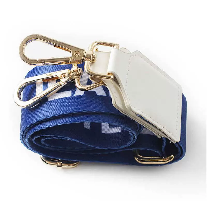 New Fashion Colorful Stock Stripe Women Bag Shoulder Strap with Adjustable Hook