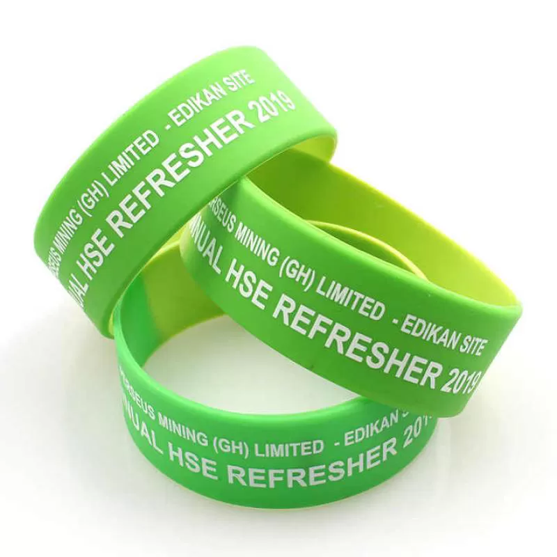 Cheap Gift Items New Silicone Bracelet Wrist Bands