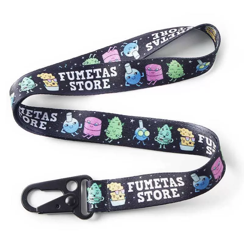 Manufacturer Custom High Quality Printed Anime Key Lanyard With Logo