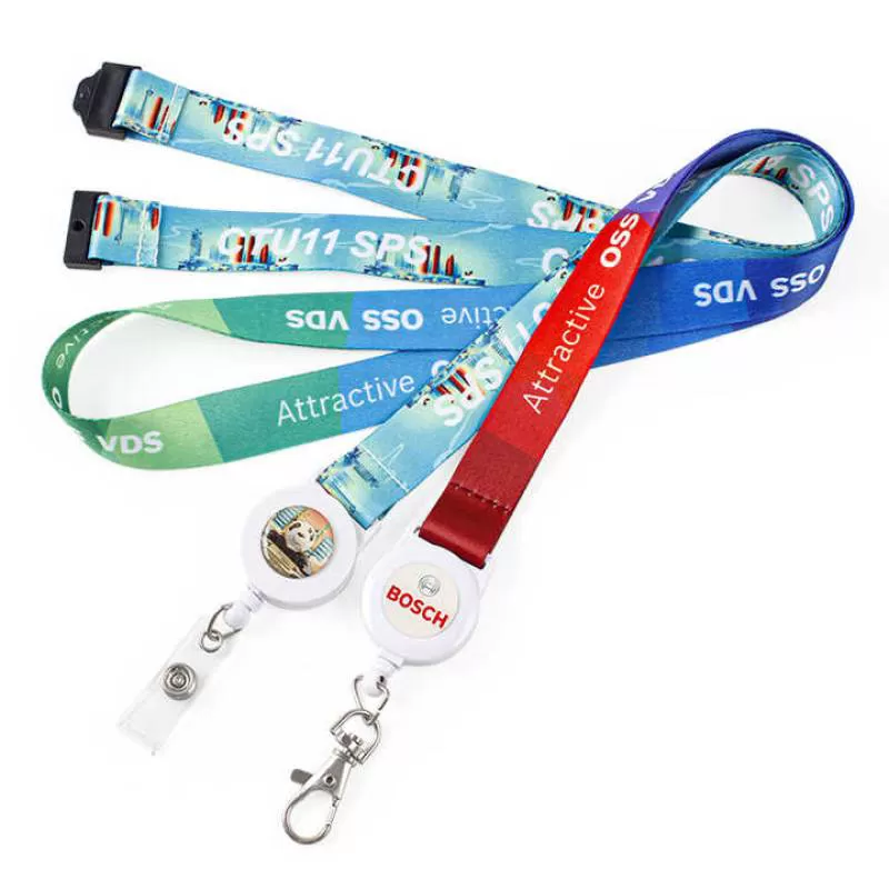 Wholesale Customized Id Card Nurse Badge Holder with Neck Strap Lanyard