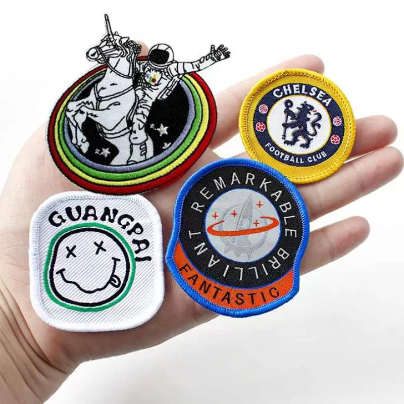 Manufacturers Customized Transfer Heat Sweatshirt Embroidered Custom Astronaut Plain Clothes Patches for Hoodie