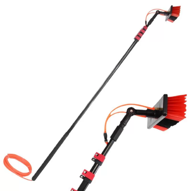 Extentool Extentool Aluminum Telescopic Pole Window Cleaning Brush Extendable Reach