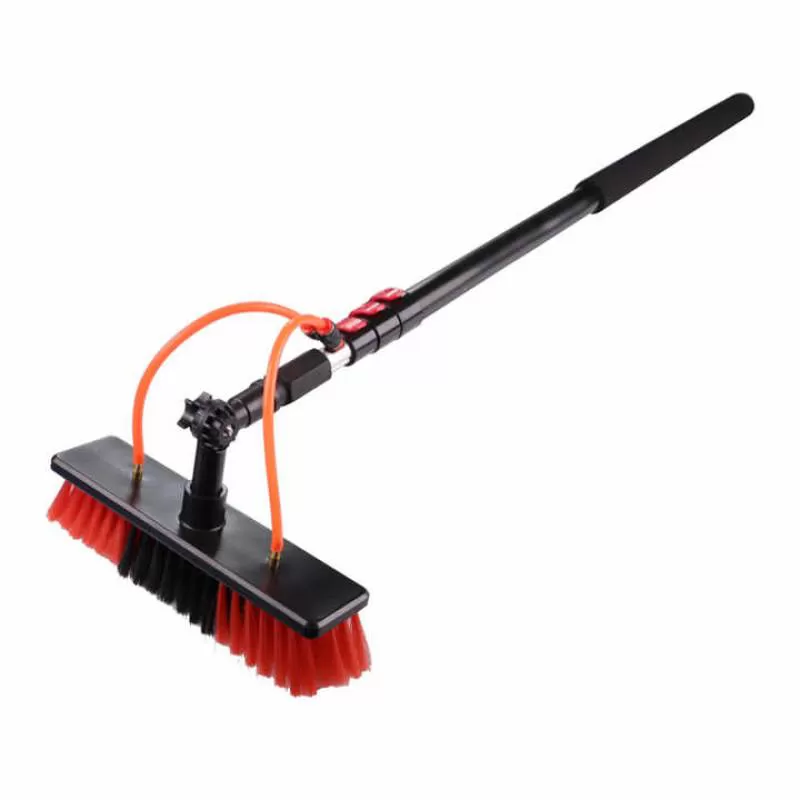 Extentool 7.2m  High Rise Building Long Extension Pole Solar Panel Cleaning Brush Water Fed Pole Cleaner