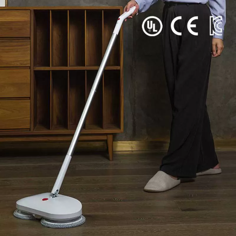 CE KC Certification High Quality  Cordless Wet Dry Mop Sweeper Spin Spraying Cordless Wireless Electric Mop Machine