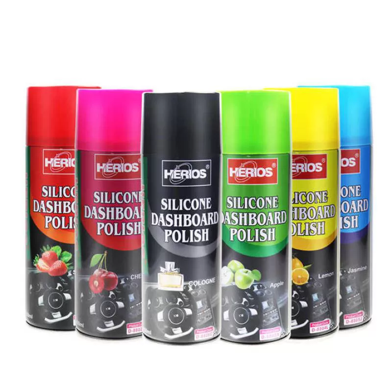Customize Flavor New Car Scent Dashboard Cleaner Polish Nu Car Fragrance Silicone Dashboard Spray for Car