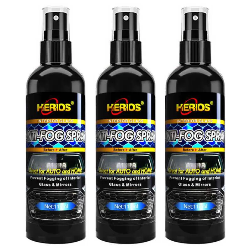 HERIOS Anti Fog Glasses Cleaning Liquid Spray Car Glass Anti Fog Agent Windscreen Anti Fog Spray