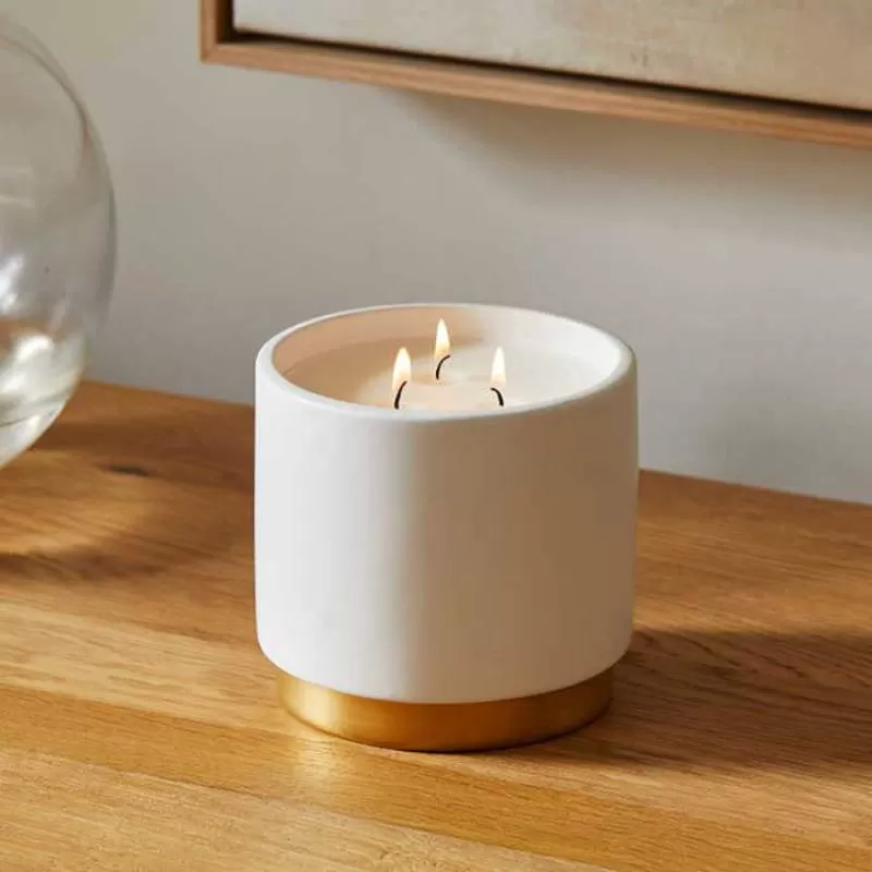 Wholesale Free Shipping Luxury Customised Private Label 3 Wick Soy Wax Scented Candles in Bulk
