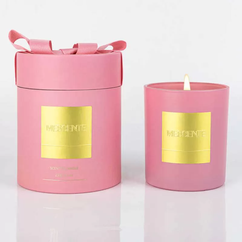 Personnallisable Decoration Artificielle logo Cire Fabricant De Soja Pour Bougies Parfumee