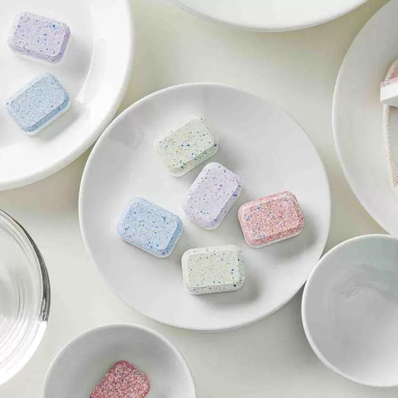 NEW OEM Dish Cleaning Eco-friendly Green Products Sustainable Dishwashing Tablets Thick Oil & Stain Removal Dishwasher Tablets